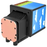 Кулер с водяным охлаждением, Thermaltake, MINECUBE 360 Ultra ARGB Black, CL-W481-PL12SW-A, Intel LGA 2066/2011-3/2011/1851/1700/1200/1156/1155/1151/1150, AMD AM5/AM4/, TDP 360W Вт, 3*12см, 500~2000