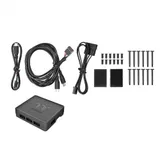 Кулер для компьютерного корпуса, Thermaltake, Riing Quad 12 RGB 3-Fan Pack, CL-F100-PL12SW-A, Вентилятор 120мм, 500-1500 об.мин, 25дБ, USB 2.0 (9 Pin), Подсветка ARGB, Габариты 120х120х25мм, Белый
