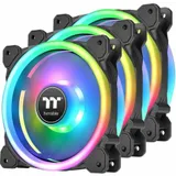 Кулер для компьютерного корпуса, Thermaltake, SWAFAN 14 RGB, CL-F138-PL14SW-A, Вентилятор 140мм, 500-2000 об.мин, USB 2.0 (9 Pin), Подсветка ARGB, Габариты 140х140х25мм, Чёрный