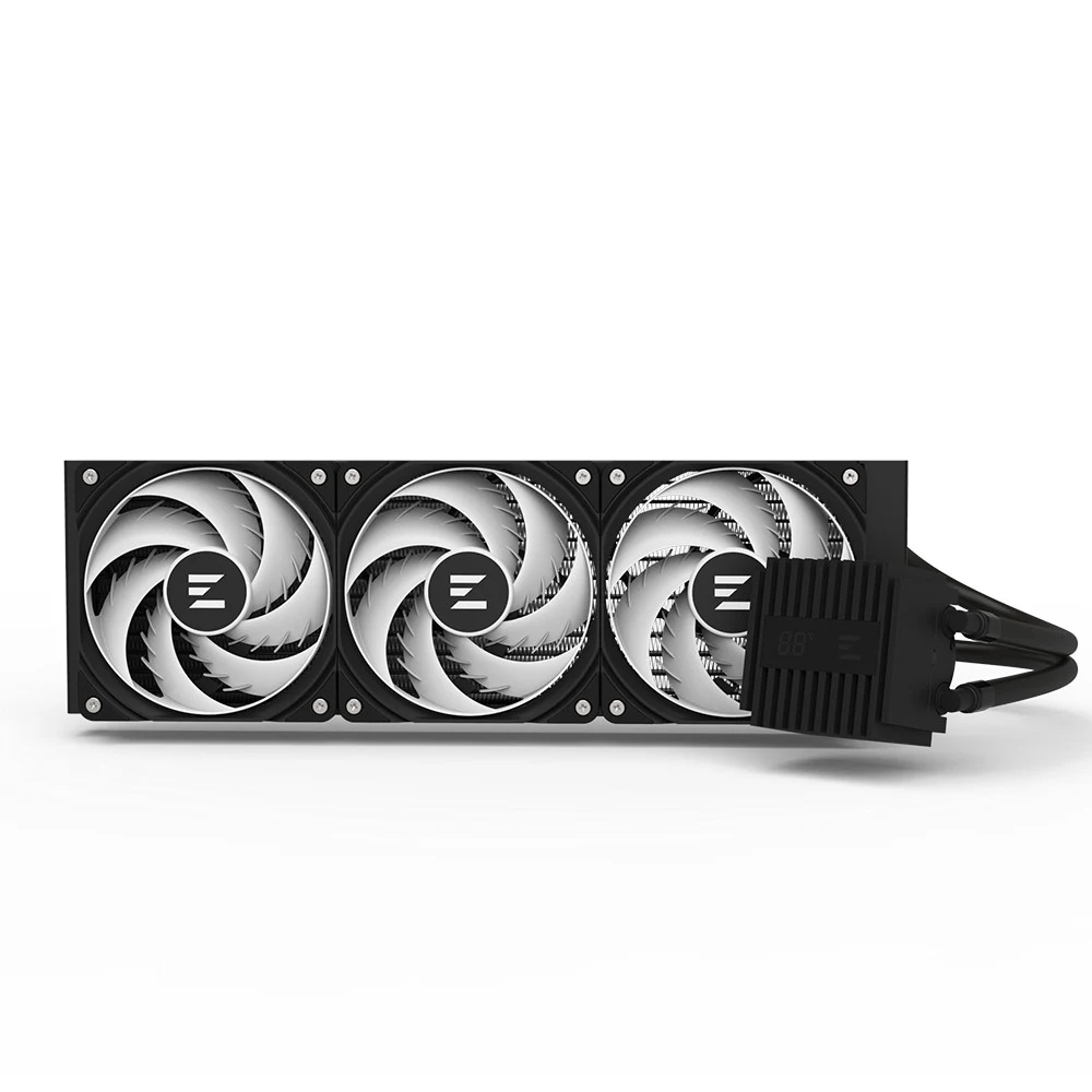 Кулер с водяным охлаждением, Zalman, ALPHA2 A36 Black, ALPHA2 A36 Black, intel 1151/1200/1700/1851 и amd AM4/AM5, TDP 350W, 3*120 мм, 600-2000 об/мин, 69.12CFM, 29.7dB(A), Черный