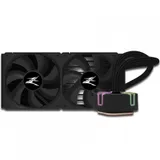 Система водяного охлаждения Zalman Reserator5 Z24 Black LGA115X/1200/20XX/AM4/AM3/3+/FM2/2+ (TDP 250W, PWM, DUAL FAN, черный) RET