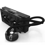 Система водяного охлаждения Zalman Reserator5 Z24 Black LGA115X/1200/20XX/AM4/AM3/3+/FM2/2+ (TDP 250W, PWM, DUAL FAN, черный) RET