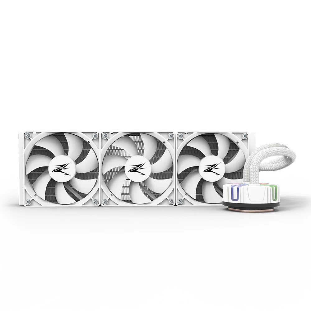 СЖО Zalman Reserator5 Z36 White, S115X/1200/2011/2066/AM4, 3x12cm, 3+4pin, Al+Cu, 800-2000rpm, 37dB