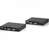 ATEN HDBaset2.0 USB 2.0 Dual DVI KVM EXTENDER W/EU ADP.
