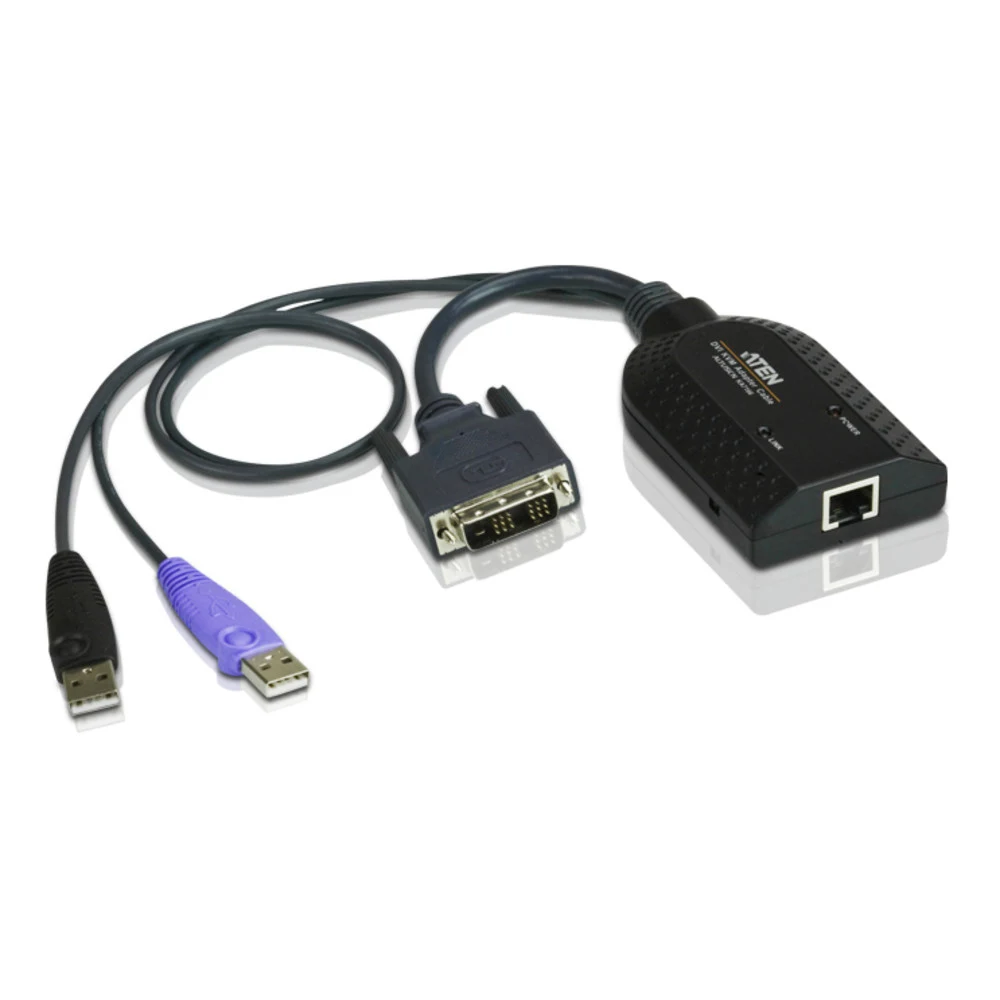 КВМ-адаптер, ATEN, KA7168-AX, ALTUSEN, USB, HDMI, Virtual Media KVM Adapter, W/CA