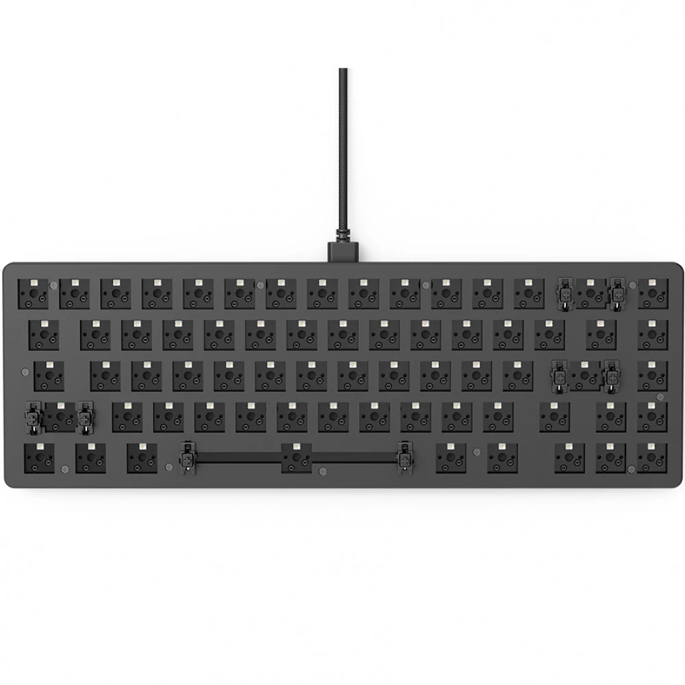Основа клавиатуры, Glorious, GMMK2 Compact, GLO-GMMK2-65-RGB-B, Черный
