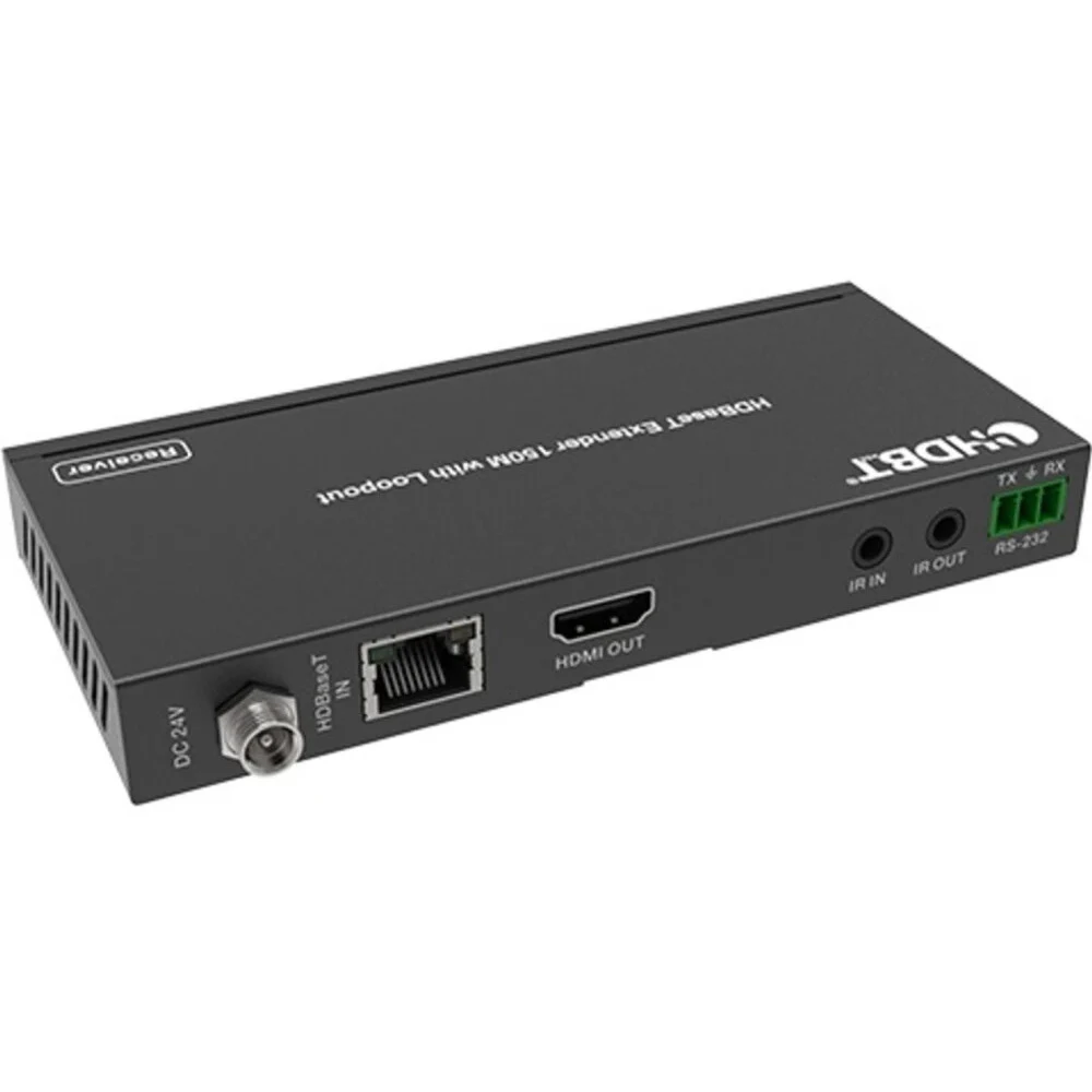 Приемо-передатчик (комплект) E150CL infobit HDBaseT extenders (Tx and Rx), HDMI 10.2Gbps, 150m for 1080p. Bidirectional IR and RS232, POC, loopout and HDCP 1.4. Tx and Rx are sold in pair E150CL