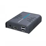 LenKeng LKV373 KVM (удлинитель HDMI+USB, 120м, UTP, комплект)