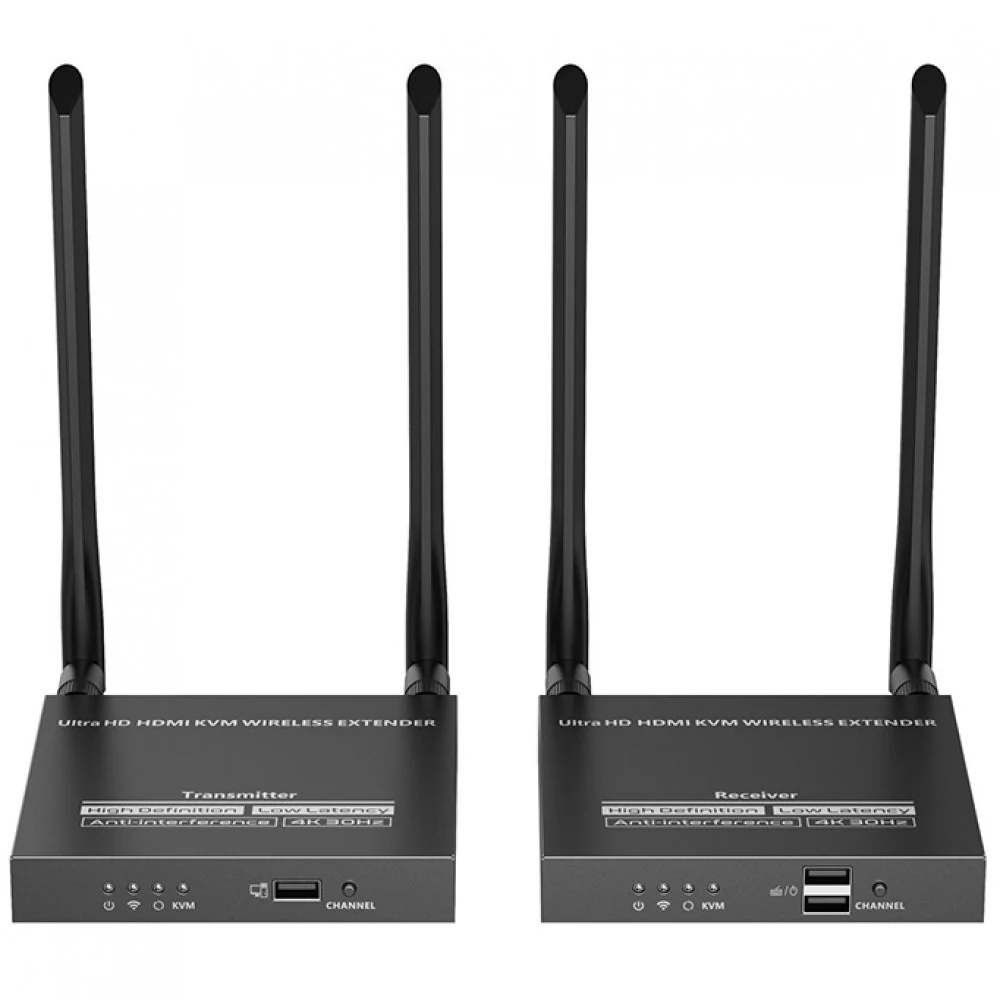 Беспроводной удлинитель HDMI + KVM, Lenkeng, LKV677KVM, (4K, 50m)