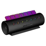 Мультифункциональный адаптер, Streamplify, HUB CTRL7, 6xUSB3.0, RGB, Черный