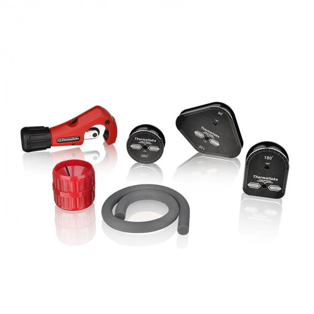 Комплект для жестких трубок, Thermaltake, Pacific Hard Tube Bending Kit, CL-W093-AL00BL-A, Для сгибания и обработки жестких трубок, Трубки 12 мм х 5/8" (16 мм)