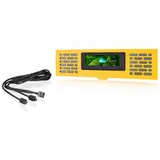 Панель LCD, Thermaltake, The Tower 200 Bumblebee, AC-067-OO4NAN-A1, 3.9", 128 x 480 (RGB), Желтый