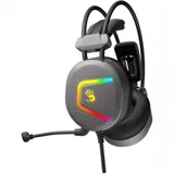 Наушники с микрофоном A4Tech Bloody MC750 серый 2.3м мониторные USB оголовье (MC750 GREY)