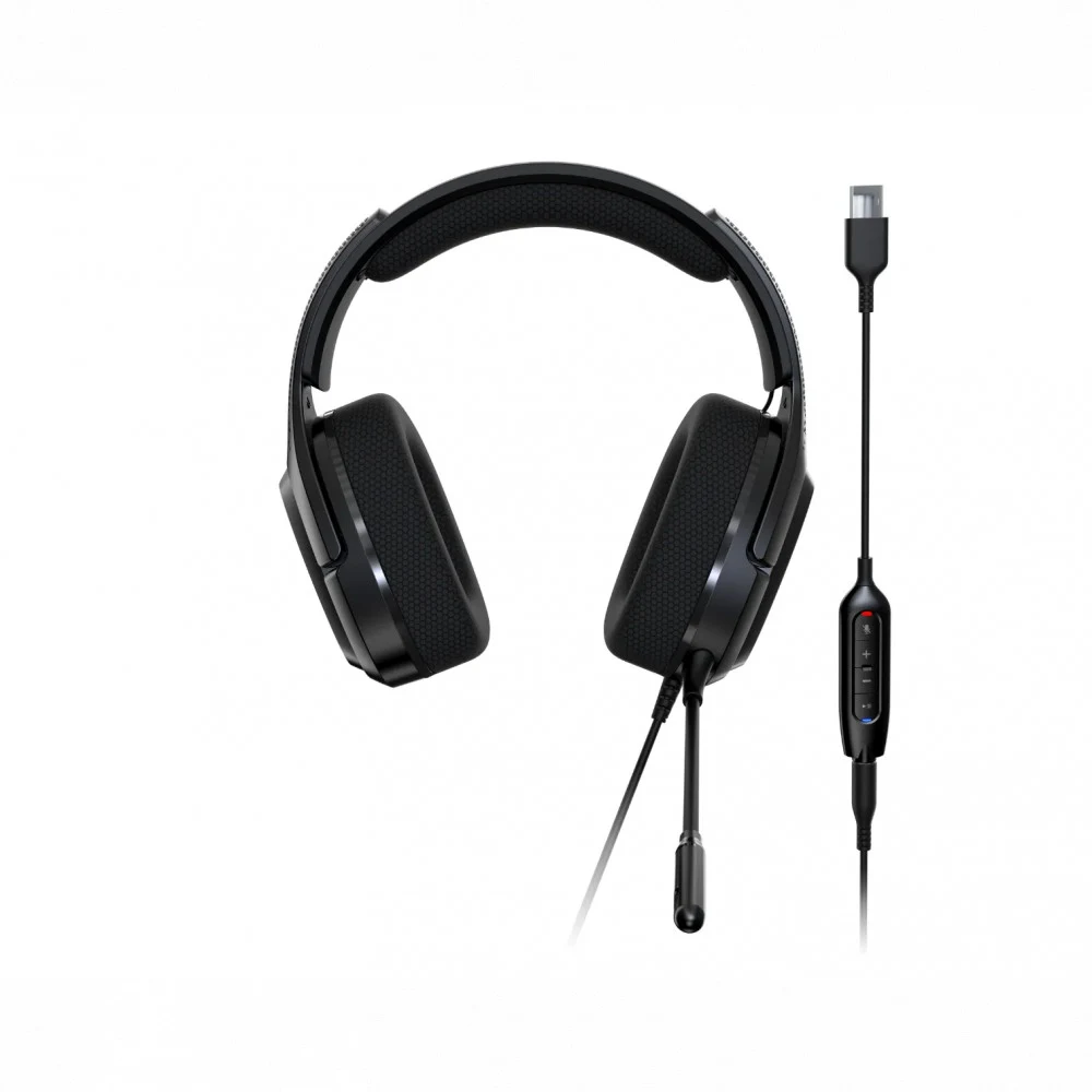 Наушники игровые Acer Predator Galea 365 PHW210 Gaming Headset with control box (Retail pack), Black, 3.5 mm (Mini-Jack), USB Type-A