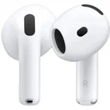 Гарнитура вкладыши Apple A3050,A3053,A3058 AirPods 4 белый беспроводные bluetooth в ушной раковине (MXP63ZA/A)