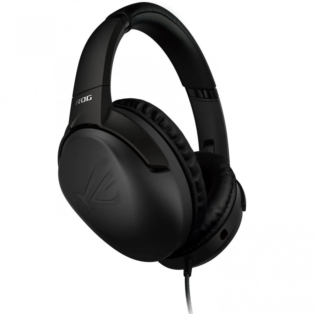 ASUS Strix Go Игровые наушники (USB 2.0/3.1/Type-C, 40 мм ASUS Essence, 32 Ом, 20 ~ 40000 Гц, микрофон, 90YH02Q1-B2UA00)