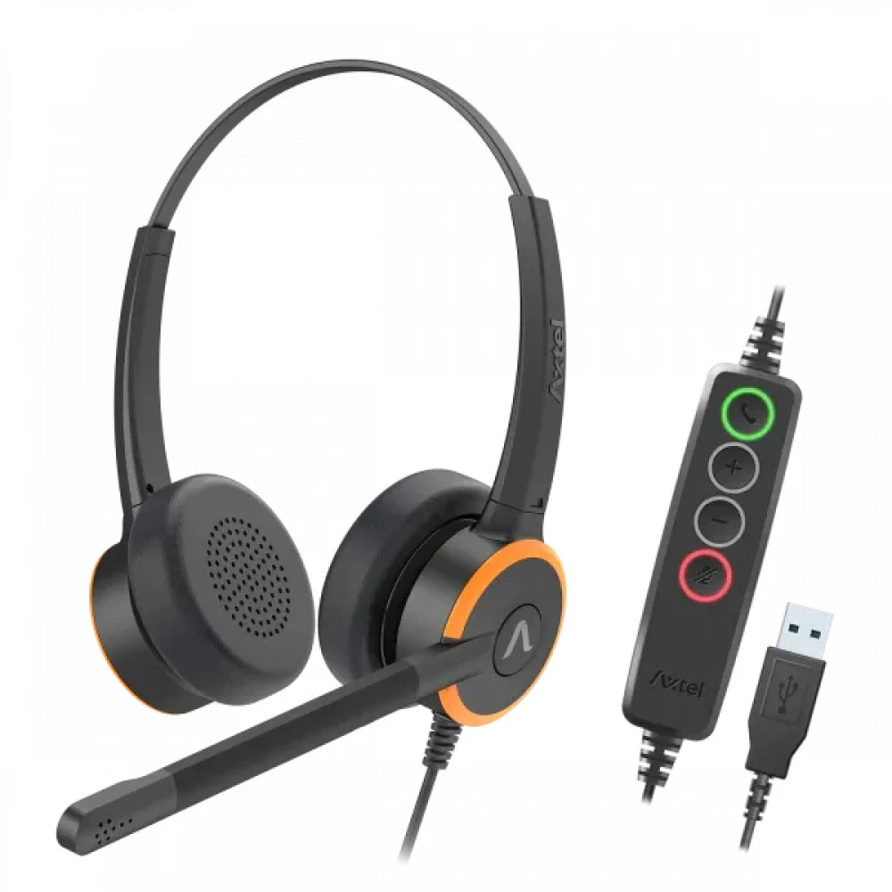 AXTEL Гарнитура Prime UC Stereo USB-A
