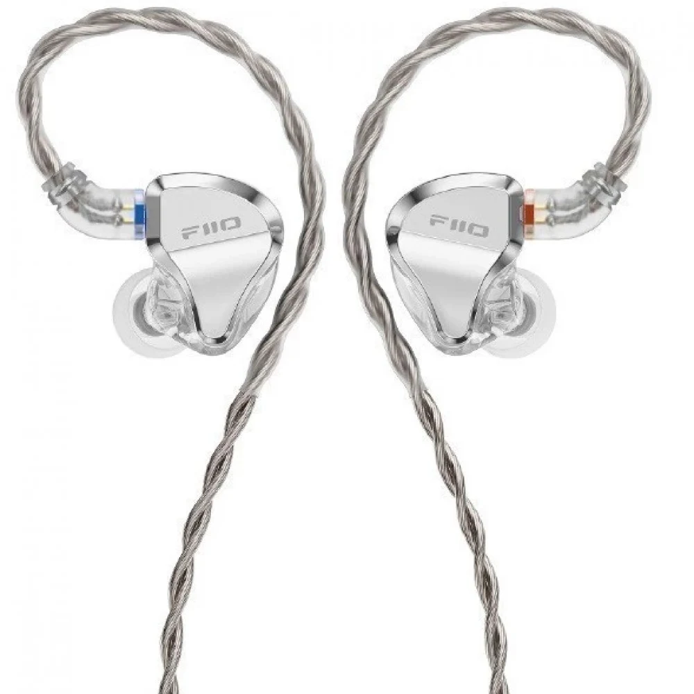 Наушники FiiO JH5, 10Hz-40kHz, 13 Om, 111dB, 1.2m, Silver