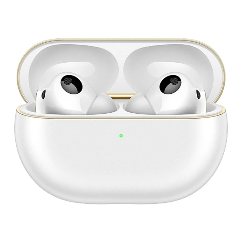 Беспроводные наушники, Huawei, FreeBuds Pro 4 T0022, каждый наушник около 5,8, г, 55 мАч (один наушник), 510 мАч (кейс), Type-C, (White) Белый