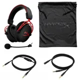 Наушники с микрофоном HyperX Cloud Alpha красный/черный 2м мониторные оголовье (4P5L1AB#UUF)