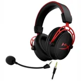 Наушники с микрофоном HyperX Cloud Alpha красный/черный 2м мониторные оголовье (4P5L1AB#UUF)