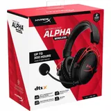 Гарнитура HyperX Cloud Alpha Wireless, 13Hz-27kHz, 65 Om, 98 dB,mic 50Hz-18kHz,2.4GHz,Black