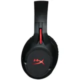 Гарнитура, HyperX, Cloud Flight Wireless, HX-HSCF-BK/EM, Микрофон съёмный гибкий, Динамики 50 мм, 20-23000гц, 3.5 мм + USB для зарядки, Wireless 2.4GHz, Чёрный