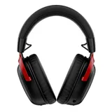 Гарнитура, HyperX, A59Z0AA, Cloud III S Wireless, Микрофон съёмный гибкий, Динамики 53 мм, 64 Ом, 20-20000 гц, Беспроводные, Чёрный-Красный