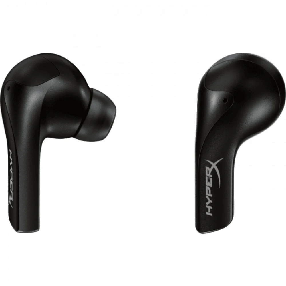 Гарнитура, HyperX, Cloud MIX Buds, 4P5D9AA, Микрофон встроенный, Динамики 12 мм, 10 Гц–20,4 кГц, 32 Ом, USB для зарядки, Bluetooth 5.2, Wireless 2.4GHz, Чёрный
