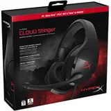 Гарнитура, HyperX, 4P5L7AX#ARL, HX-HSCS-BK/EE, Cloud Stinger, Микрофон поворотный гибкий, Динамики 50 мм, 30-500 мВт, 50-18000гц, 3.5 Mini Jack + удлинитель – 3,5 мм штекеры стерео и микрофона, Чёрн