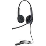 Гарнитура, Jabra, 1519-0154, Jabra BIZ 1500 Duo QD EMEA, Проводная, Микрофон с шумоподавлением NC, Защита PeakStop, накладные