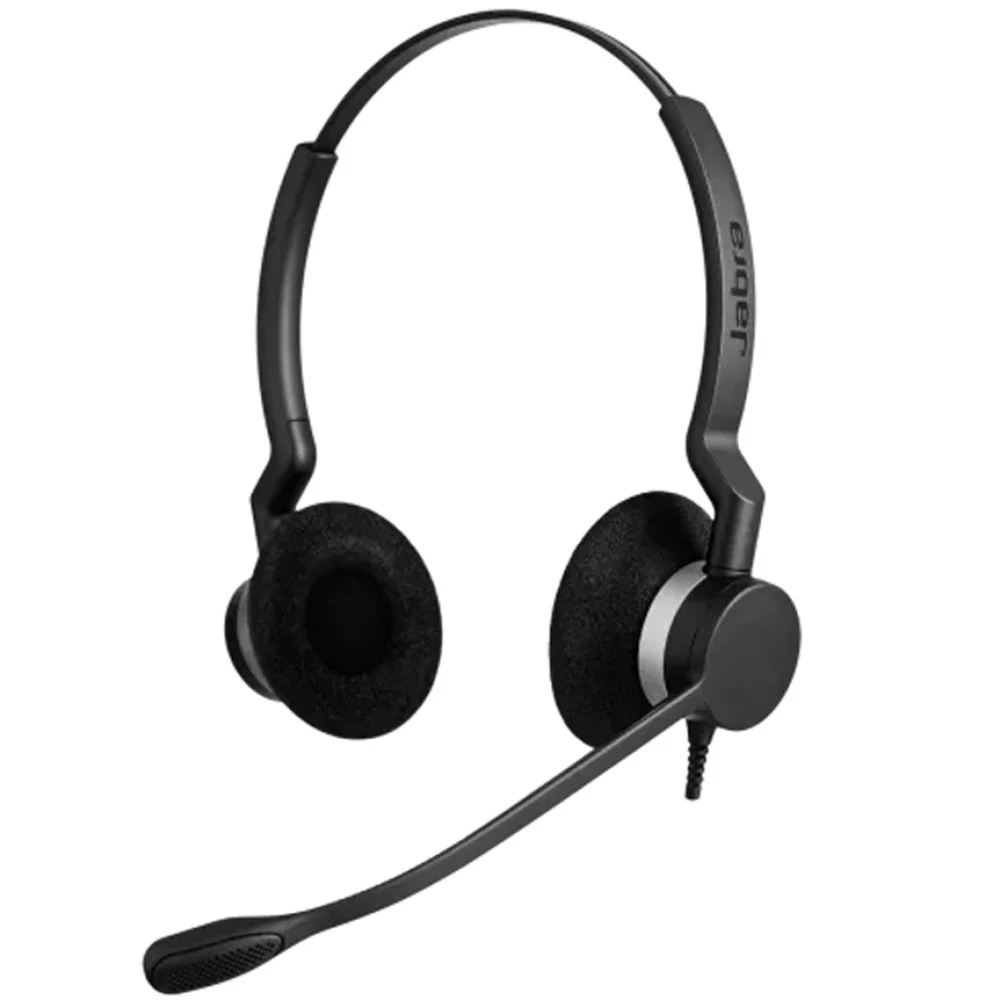 Гарнитура, Jabra, 2383-820-109, Jabra BIZ 2300 QD, Wideband, Mono, Проводная, Шумоподавление, Разъем QD, -10°C to + 50°C