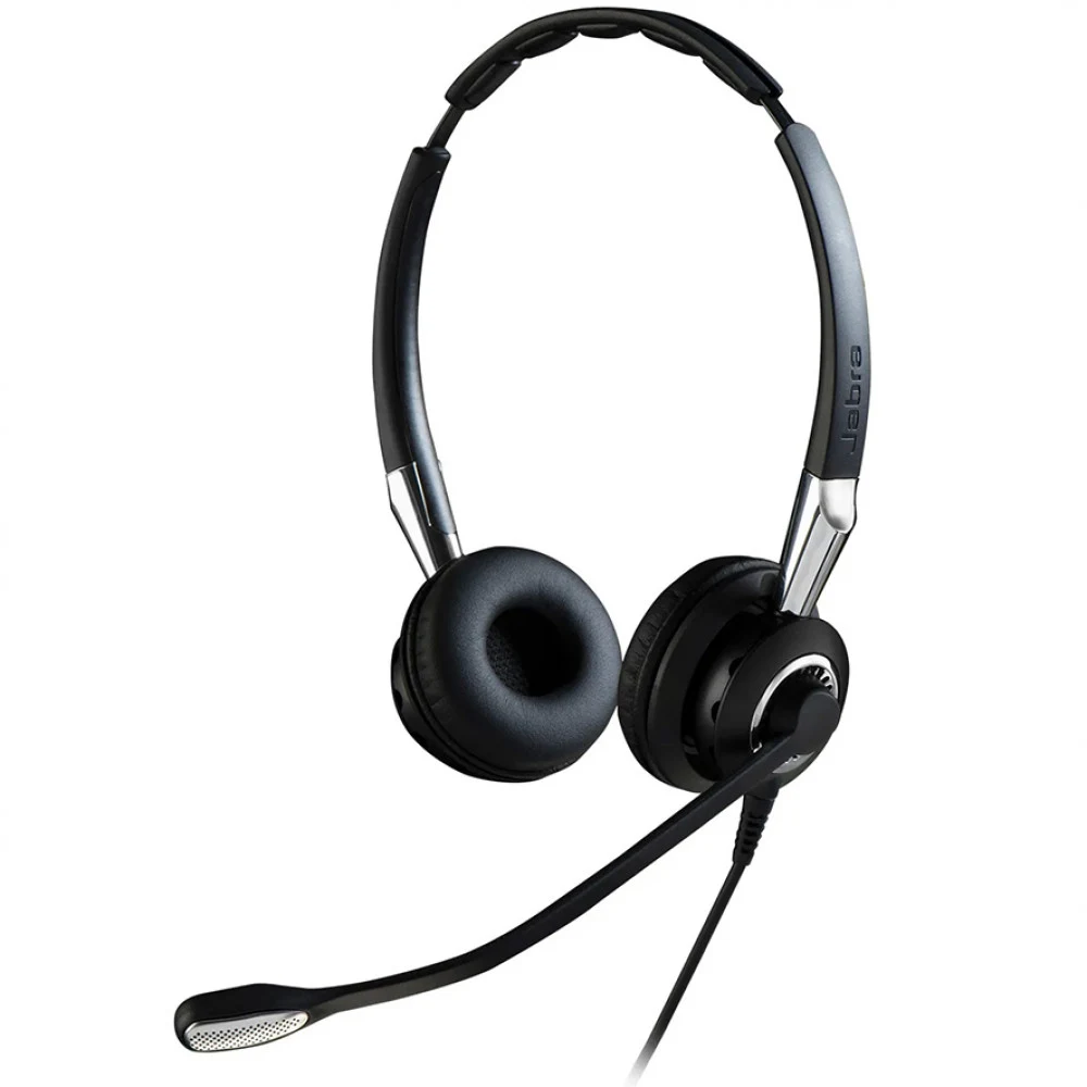 Гарнитура Jabra BIZ™ 2400 II Mono USB NEXT GENERATION Type: 82 E-STD Noise-Cancelling, USB connector with mute-button and volume control, Microphone boom: FreeSpin, Microsoft optimized