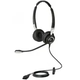 Гарнитура, Jabra, 2409-820-204, Jabra BIZ 2400 II Duo QD, Проводная, Шумоподавление, два динамика, накладные, Искусственная кожа