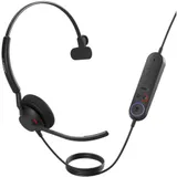 Гарнитура, Jabra, 4093-413-279, Jabra Engage 40 - (Inline Link) USB-A MS Mono, Проводная, Шумоподавление, 2 x MEMS, -10°C to + 50°C