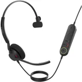 Гарнитура, Jabra, 4093-410-279, Jabra Engage 40 - USB-A UC Mono, Проводная, 2 x MEMS, Шумоподавление, -10°C to + 50°C, Шумоизоляционная посадка