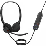 Гарнитура, Jabra, 4099-410-279, Jabra Engage 40 - USB-A UC Stereo, Проводная, Шумоподавление, Размер динамика: 20 мм, -10°C to + 50°C, 2 x MEMS