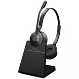 Гарнитура, Jabra, 9559-430-111, Jabra Engage 55 UC Stereo USB-C, EMEA, Беспроводная, Шумоподавление, защита органов слуха : Jabra SafeTone™ 2.0, PeakStop 106, -10°C to + 50°C