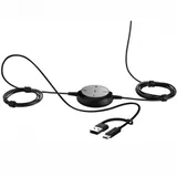 Гарнитура, Jabra, 4999-823-369, Jabra EVOLVE 20 SE, Stereo, MS, Проводная, USB C/A, шумоподавление, -10°C to + 50°C, регулятор громкости