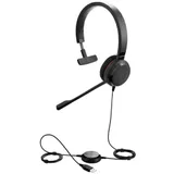 Гарнитура, Jabra, 5393-829-389, Jabra EVOLVE 30 IIMono UC, USB-C, Проводная, USB-С, Регулировка громкости, накладные, Внешняя звуковая карта