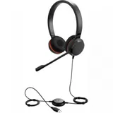 Гарнитура, Jabra, 5399-823-309, Jabra EVOLVE 30 II MS, Удаленный контроль вызовов, Jack 3,5мм, Hi-Fi стереозвук, Защита от шумов PeakStop, Шумоподавление