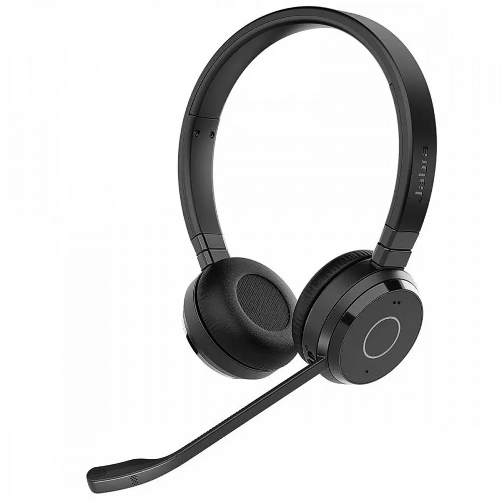 Наушники с микрофоном Jabra Evolve 65 TE черный накладные BT оголовье (6699-833-309)