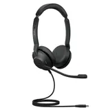 Гарнитура, Jabra, 23189-999-779, Jabra Evolve2 30 SE, USB C/A, MS Stereo, Проводная, Jabra Sound+, -10°C to + 50°C, 1 Analog MEME and 1 Analog ECM