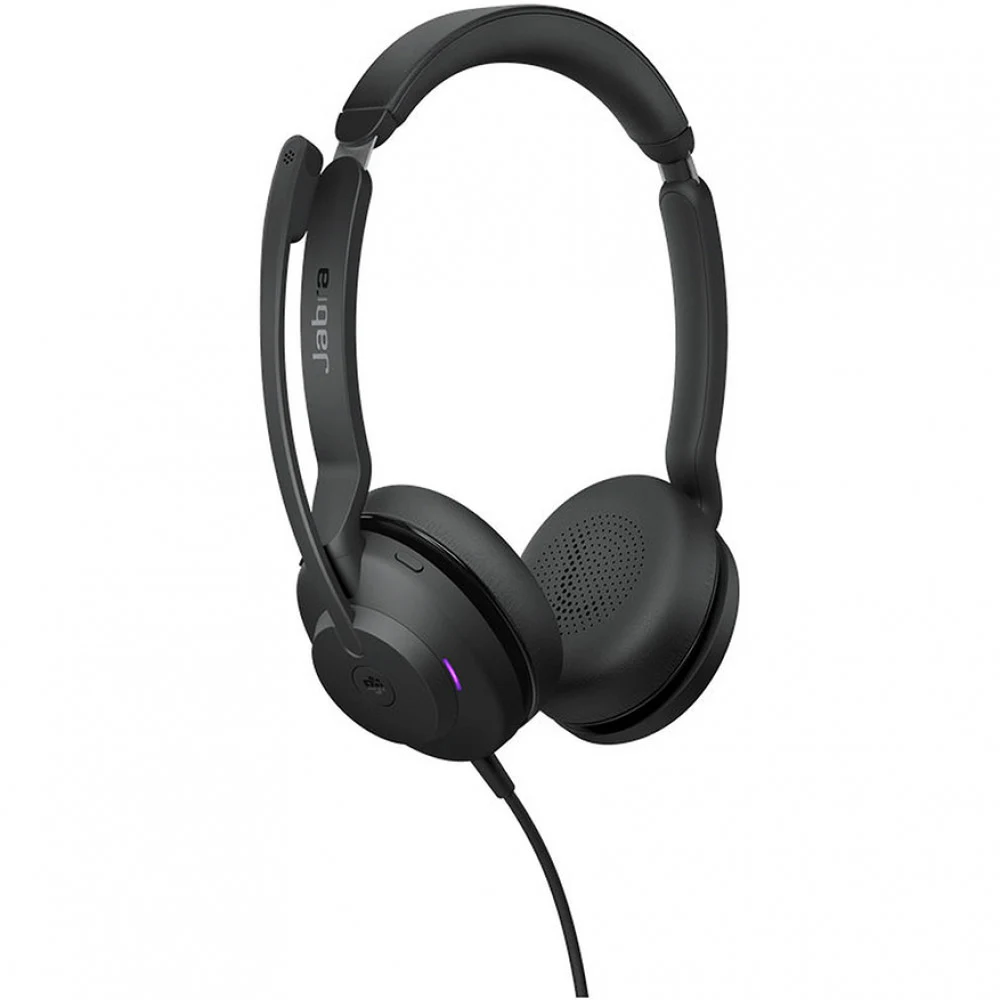 Гарнитура, Jabra, 23189-999-979, Jabra Evolve2 30 SE, USB-A, MS Stereo, Проводная, USB А/С, Jabra Sound+, -10°C to + 50°C, 1 Analog MEME and 1 Analog ECM