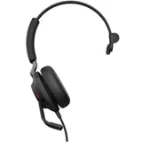 Гарнитура, Jabra, 24189-889-999, Jabra Evolve2 40 SE, USB-A, UC Mono, Проводная, USB-С, Шумоподавление , Jabra Direct, Блокирующая шум конструкция