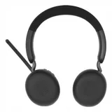Гарнитура, Jabra, 26599-999-999, Jabra Evolve2 65, Link380a MS Stereo Black, Беспроводная, Шумоподавление, Стерео, USB-A, Время работы от аккумулятора: 37 часов