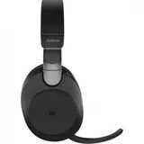 Гарнитура, Jabra, 28599-999-999, Jabra Evolve2 85, Link380a MS Stereo Black, Беспроводная, Шумоподавление, Cтерео, USB-A, -10°C to + 50°C