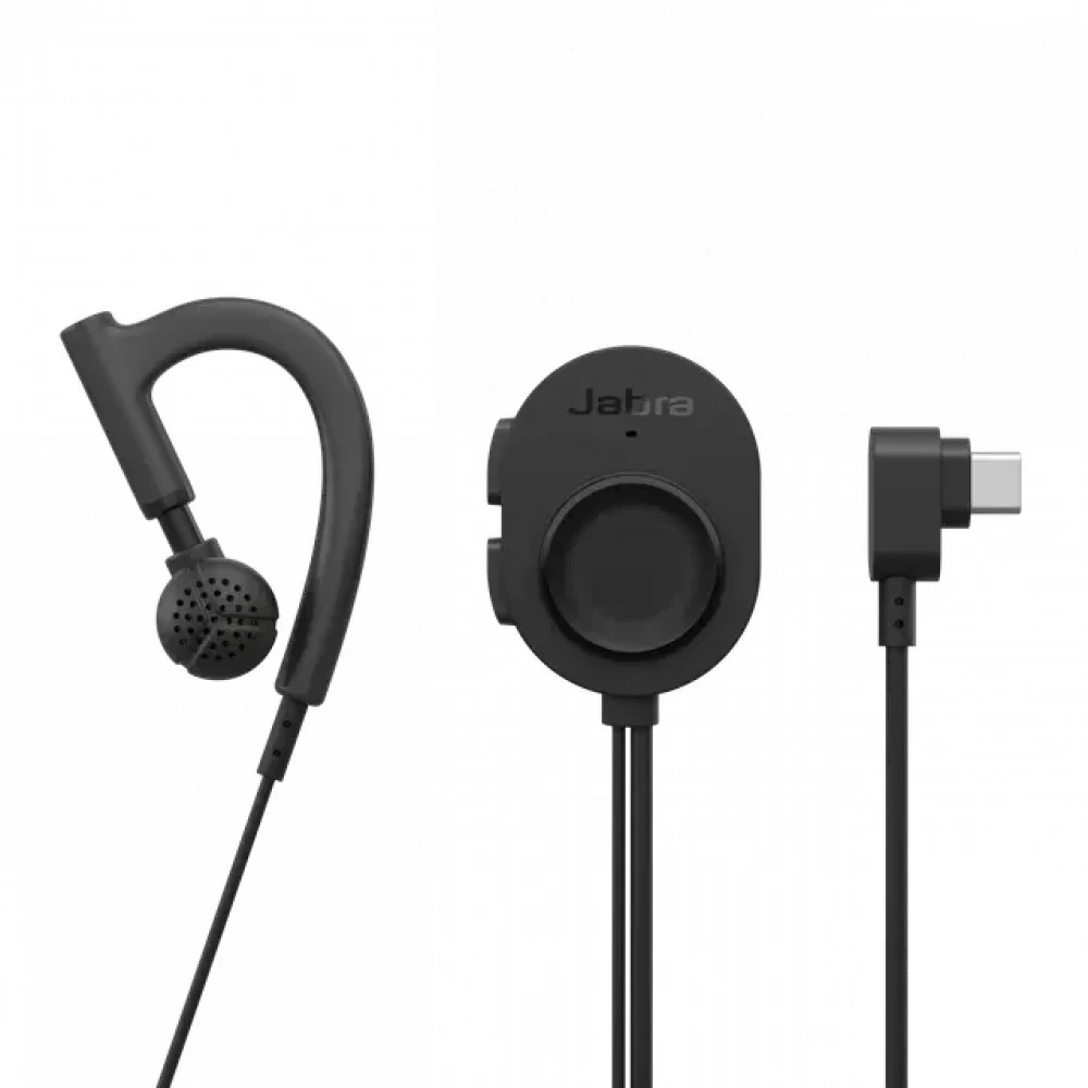 Гарнитура Jabra Perform 10 Mono USB-C, 20Hz-20kHz, 124dB, 1.16m, mic 70Hz-10kHz, Black