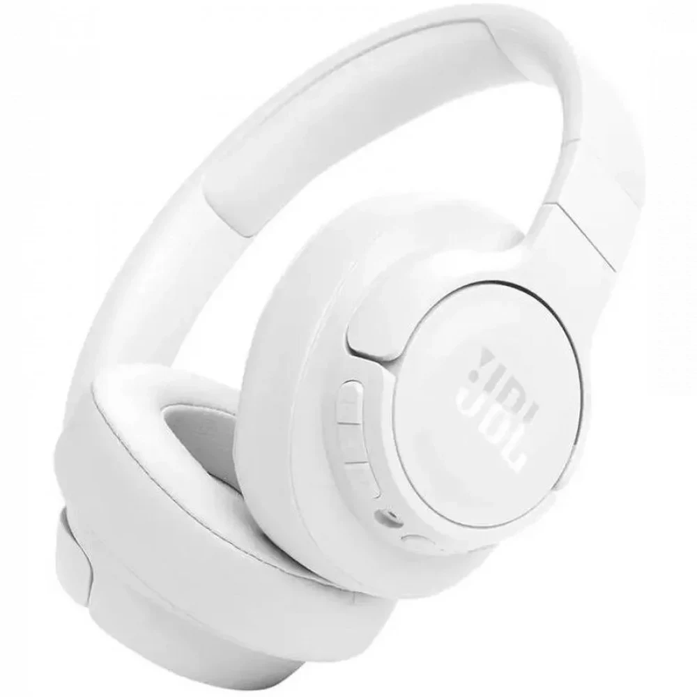 Наушники JBL Tune 770NC, 2.0, беспроводные / Bluetooth 5.3, накладные, белые, 20 Гц - 20000 Гц, функция активного шумоподавления