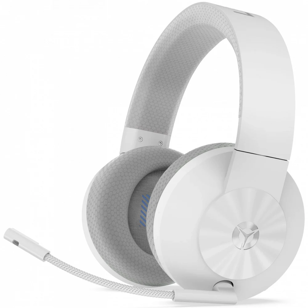 Наушники Lenovo Legion H600 Wireless Gaming Headset stingray Беспроводные Частотный диапазон 200-20 микрофон Bluetooth 0.32 кг Разъём наушников USB Время полной зарядки 2,5 ч Время в режиме просл. м